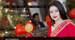 Desktop Screenshot of farhananisho.com